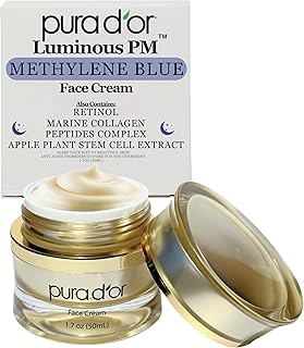 PURA D'OR Crema facial luminosa PM de 1.7 onz...