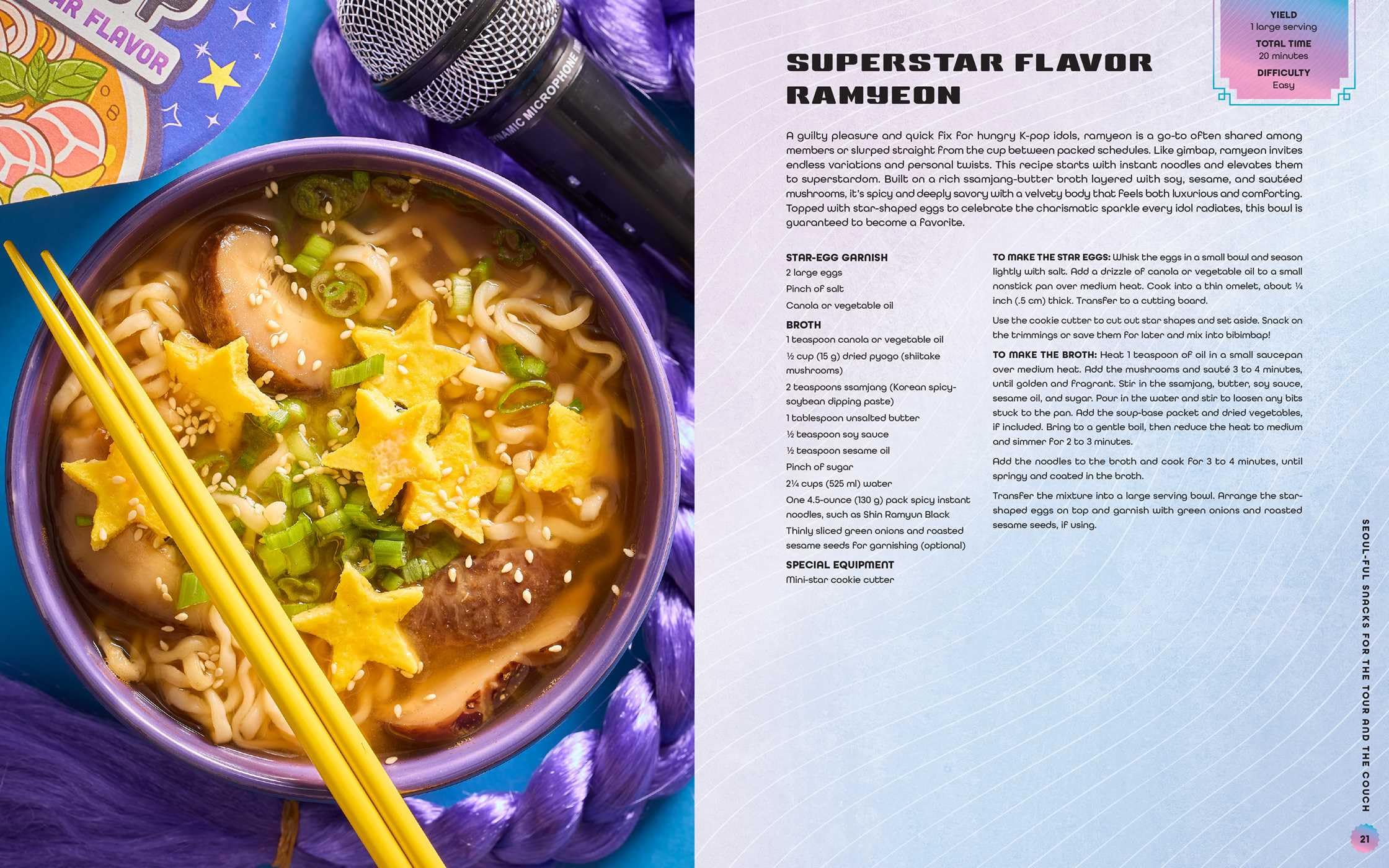The K-pop Kitchen: Korean Recipes and Idol Fun Facts for Fans of Kpop Demon Hunters, Blackpink, Bts, and More