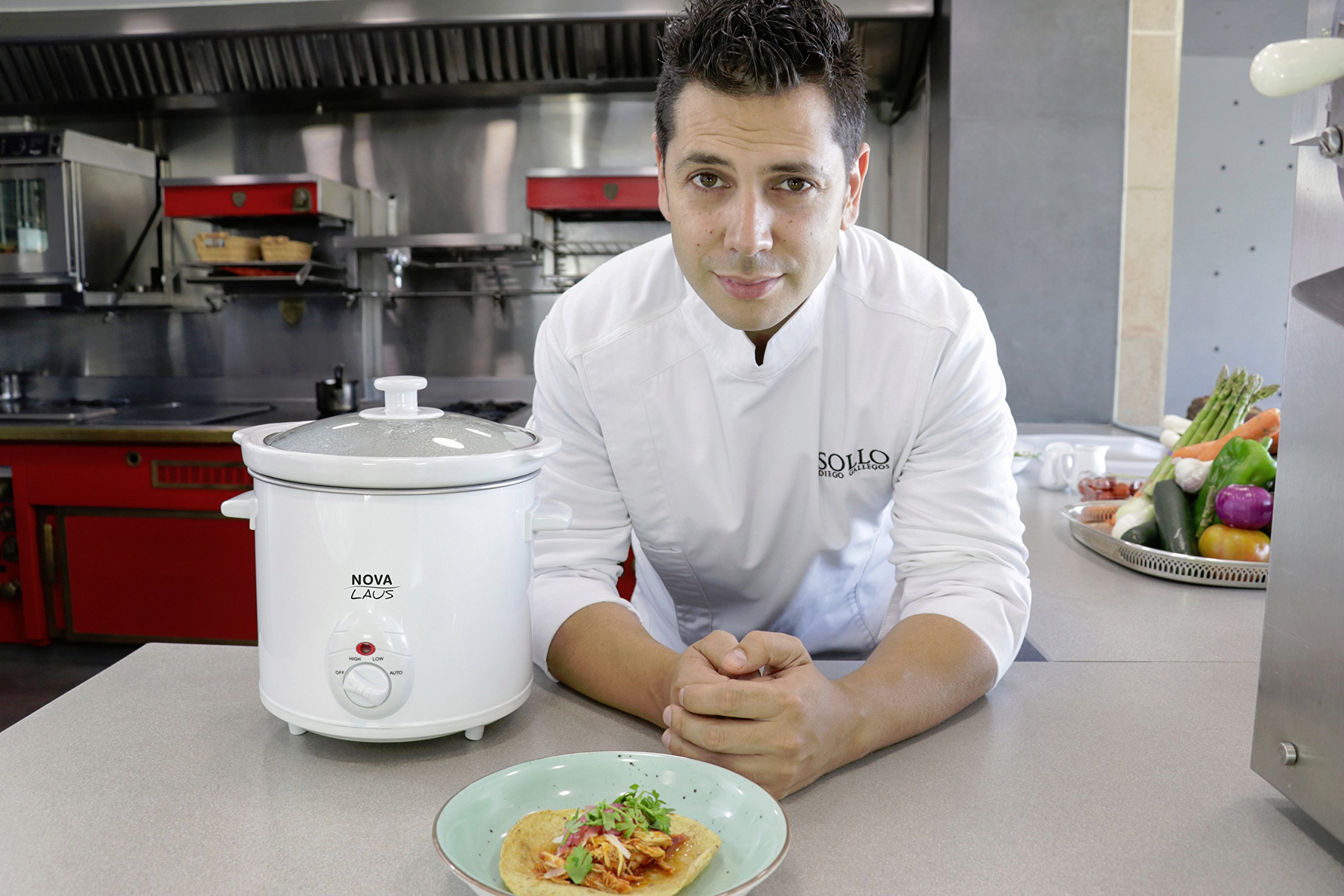 Slow Cooker Olla DE COCCIÓN Lenta 3 litros