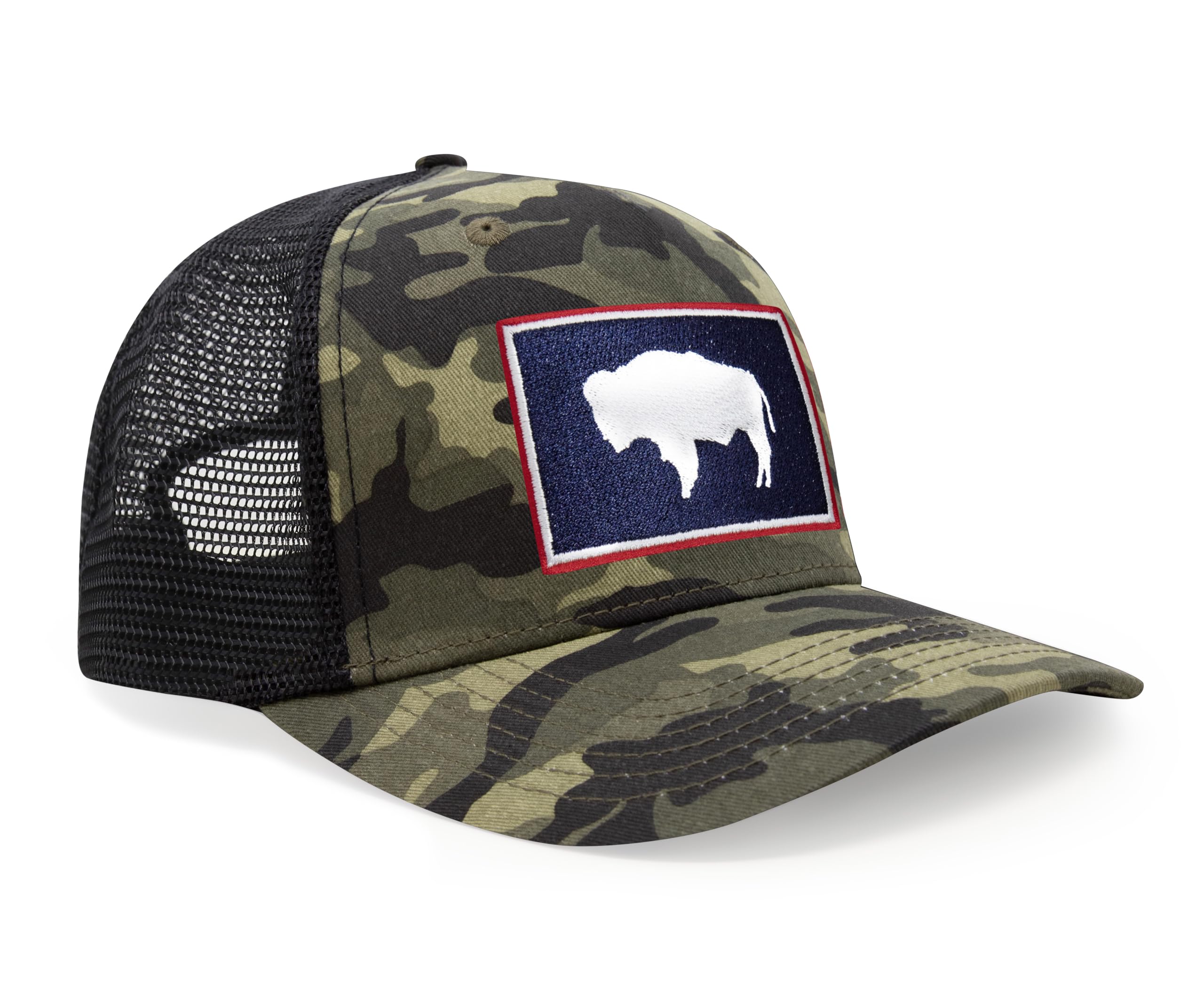 International Tie State Hat for Men and Women, Adjustable Snapback Trucker Baseball Cap with Embroidered Patch