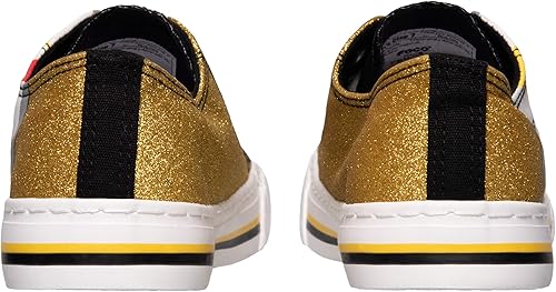 Miniatura 4 de FOCO - Tenis deportivos bajos de lona con logotipo de equipo de la NFL para mujer