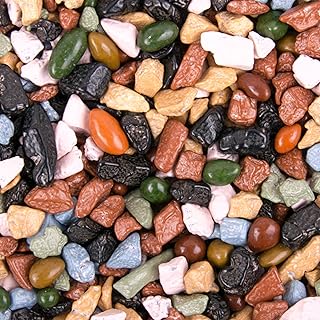 Sponsored Ad - Kidu Chocolate Candy Rocks, Candy Coated Rock Candy Chunks, Edible Rocks Pebbles Stones For Cake Decorating...