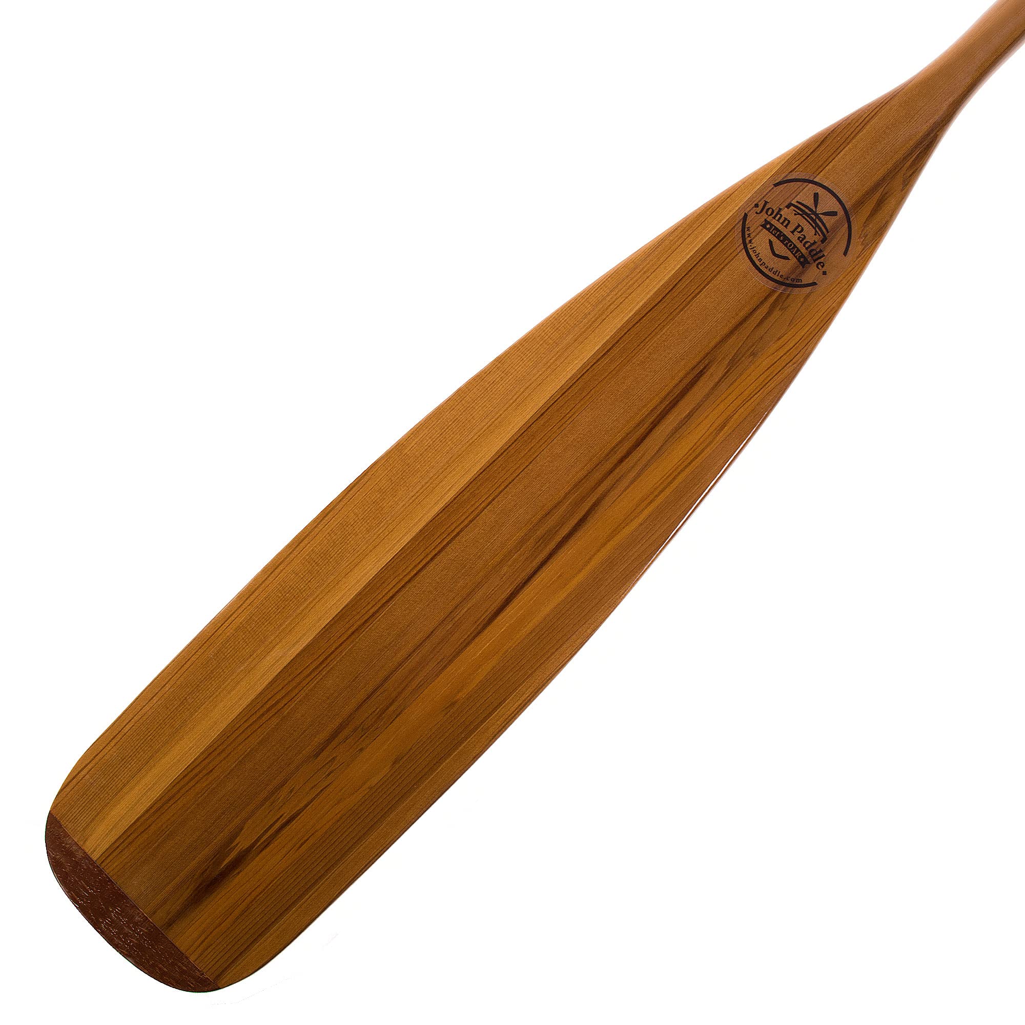 John Paddle Canoe pagaie Canoe - Type : Queue de Cascade/pagaie Beavertail en Bois de cèdre et Bois de Fer - 100% écologique - Fabriqué à la Main dans l'Union européenne