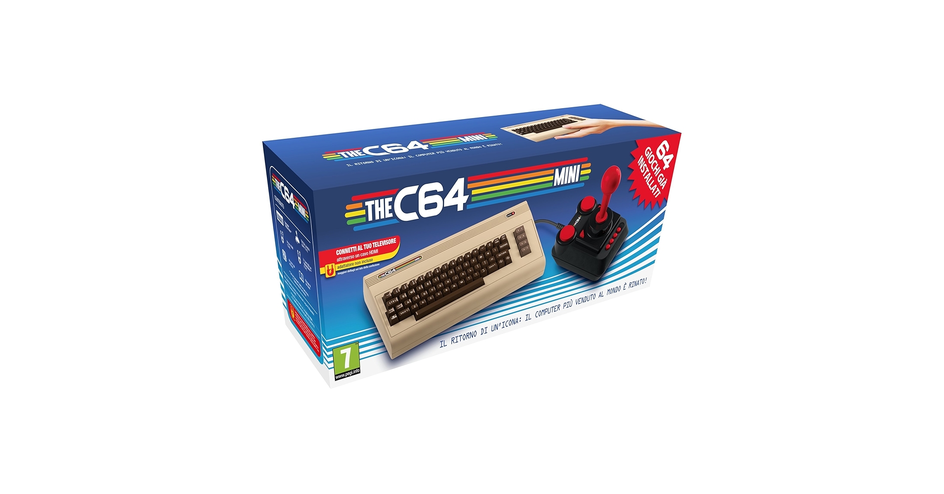 マ*ン様 Commodore 64 THEC64 クラシックゲームコンソール Amazon.com: The C64 Maxi Micro Console + Joystick (Retro