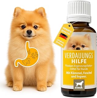 Intestinal Treatment Dog Herbs Active Drops + Cumin, First Aid Digestion, Gastrointestinal Intestinal Flora Dog, Reconstruction Food Dog, Diarrhea Dog Bloating, Intestinal Restoration, Appetite product image