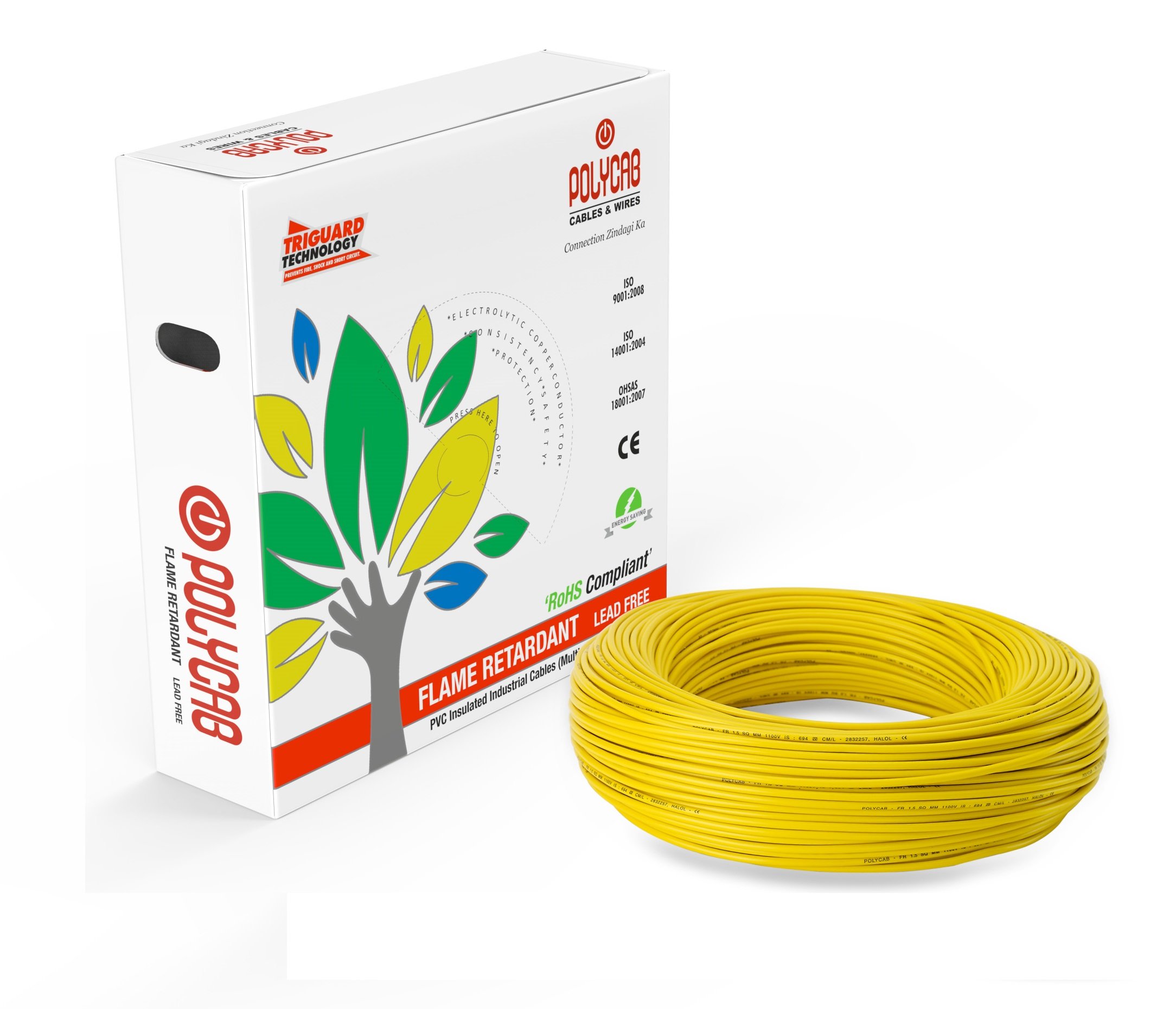 Buy POLYCAB PVC Insulated Single Core Flexible Copper Wires & Cables