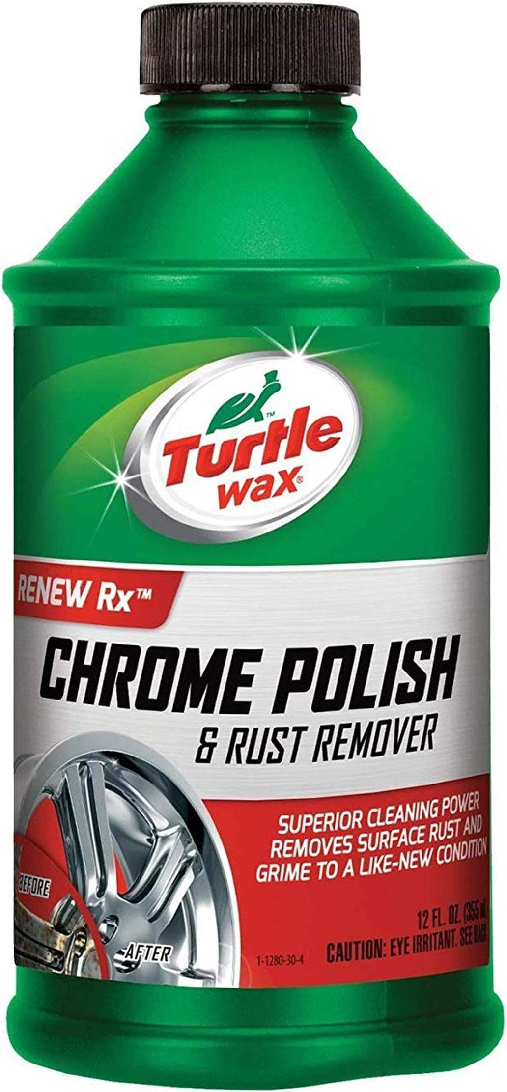 Liquid Chrome Polish & Rust Remover, 12 Fl Oz