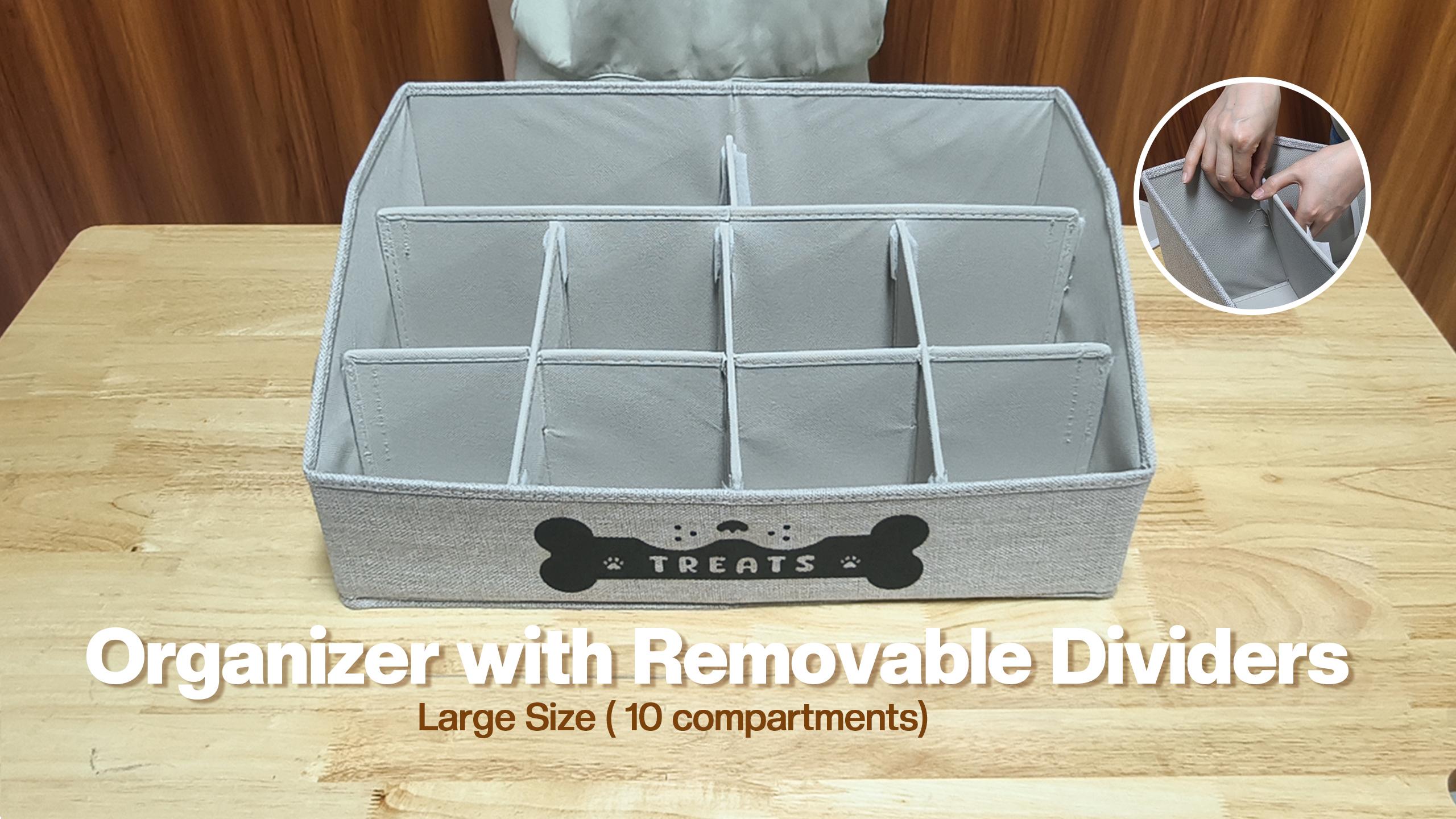 Amazon.com: Dog Treat Container, Dogs Storage Organizer with