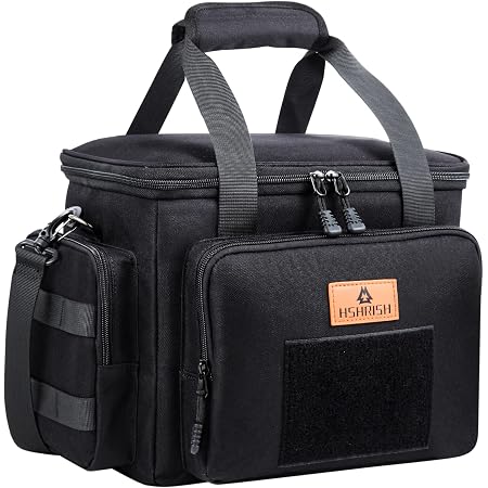 TOURIT Borsa Termica Pranzo 8.5L, Isotermica Con Tasca Frontale, Maniglia E Tracolla Regolabile, A Prova Di Perdite, Per Lavoro, Ufficio, Picnic, Nero