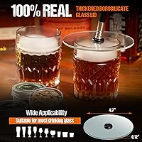 Vista 6 de Rechargeable Patented Cold Smoking Gun – 0 Oil Smoke Contact & Prevents Tar Clogging, Type-C/Battery, Handheld Smoke Infuser for Cocktails Meat