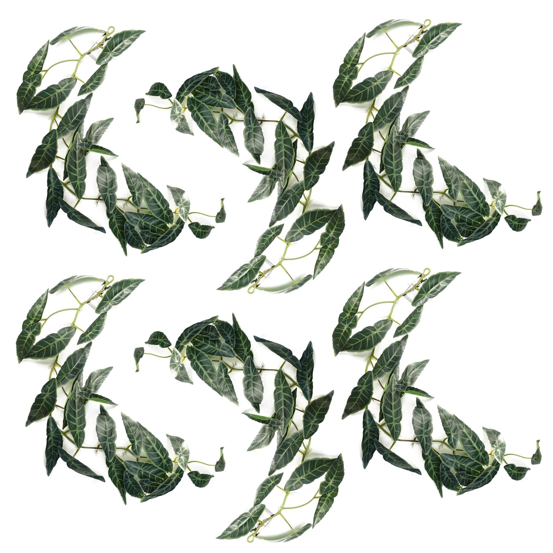 Leaf Design Artificial Hanging Plants Multipack, 110cm
