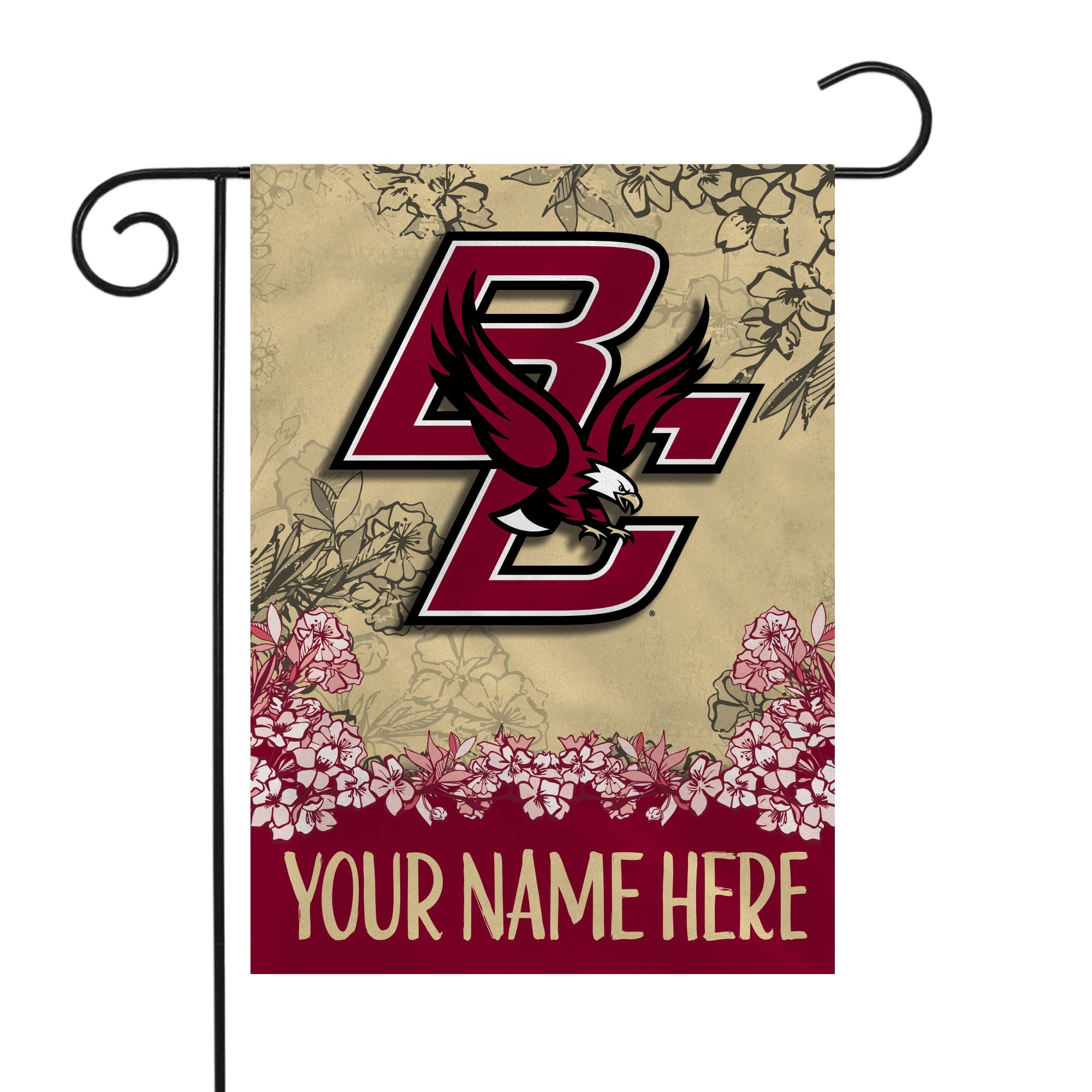 Rico Industries NCAA Standard/Primary Personalized Garden Flag