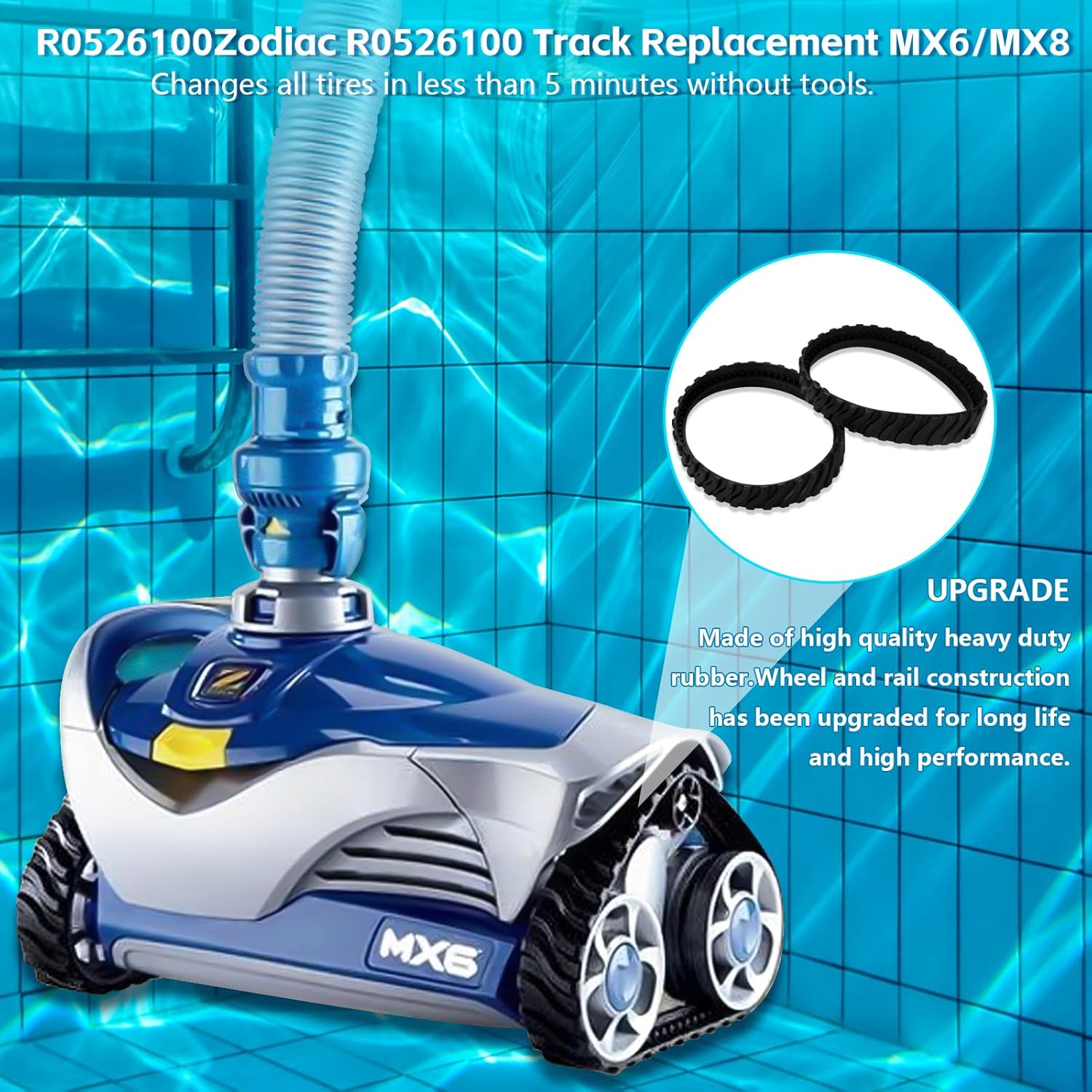 Replacement for Zodiac mx6 mx8 Replacement Parts | mx8 mx6 Tune up kit | Replacement R0524900 R0526100 R0527000 R0525100