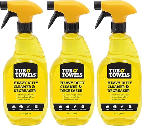 Miniatura 8 de Tub O' Towels Limpiador y desengrasante resistente en aerosol que ayuda a eliminar aceite, pintura de alquitrán, suciedad, grasa para masajear,