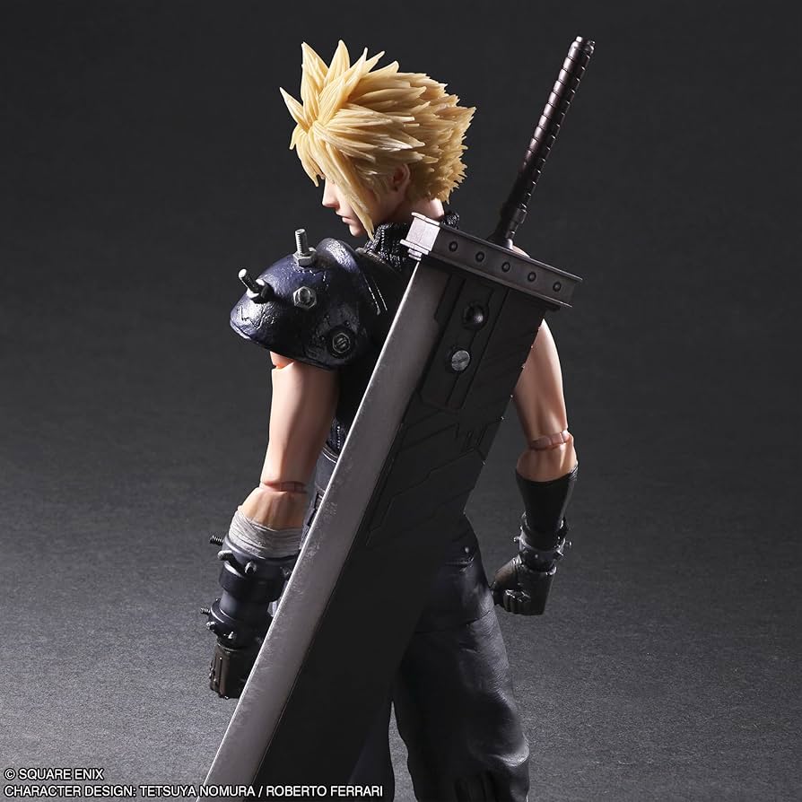 美品　プレイアーツ改　ファイナルファンタジーVII クラウド・ストライフ ☆特価品 ファイナルファンタジーVIIリバース PLAY ARTS改
