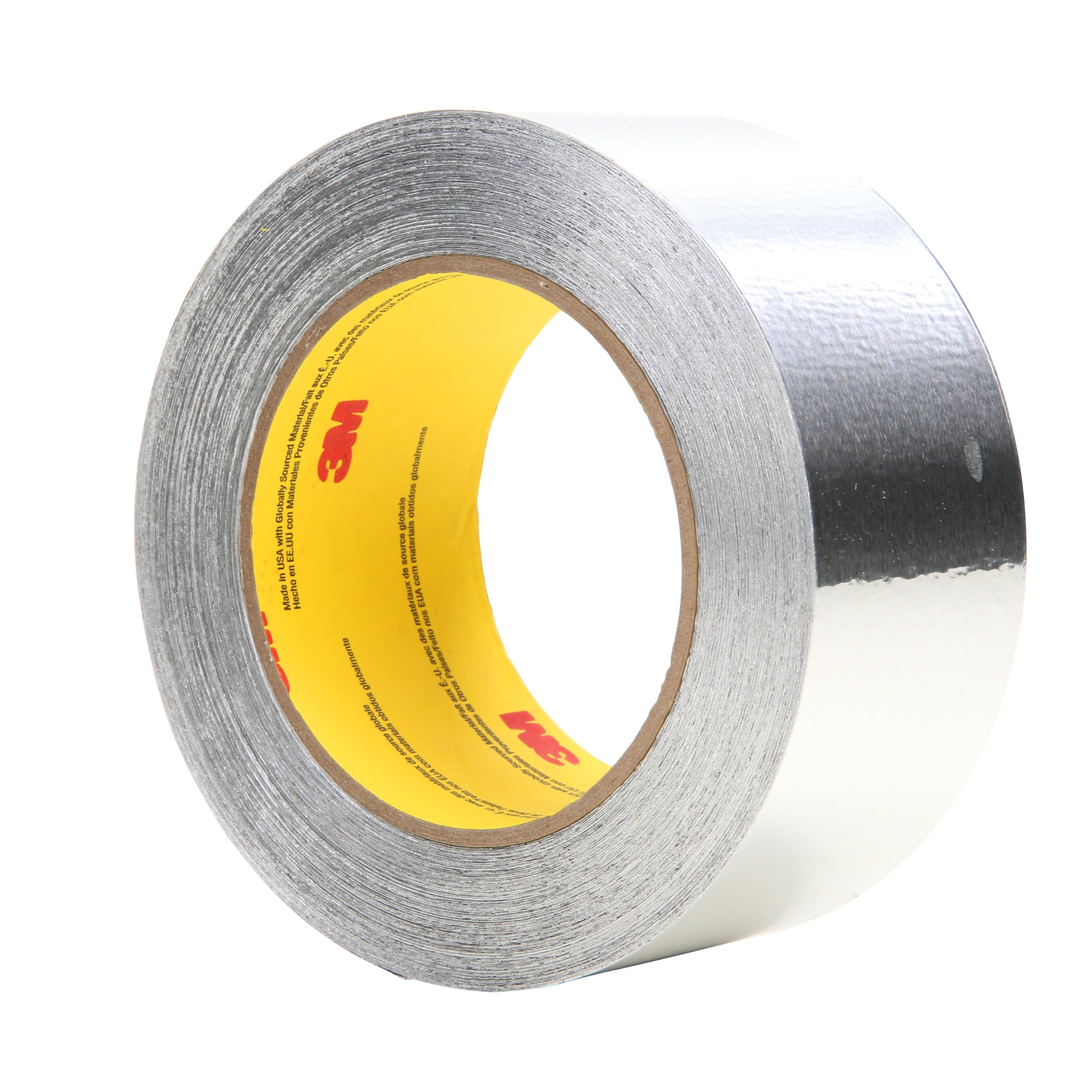 3MTM cinta de aluminio 425, 2 in x 60 yd, plata, 24