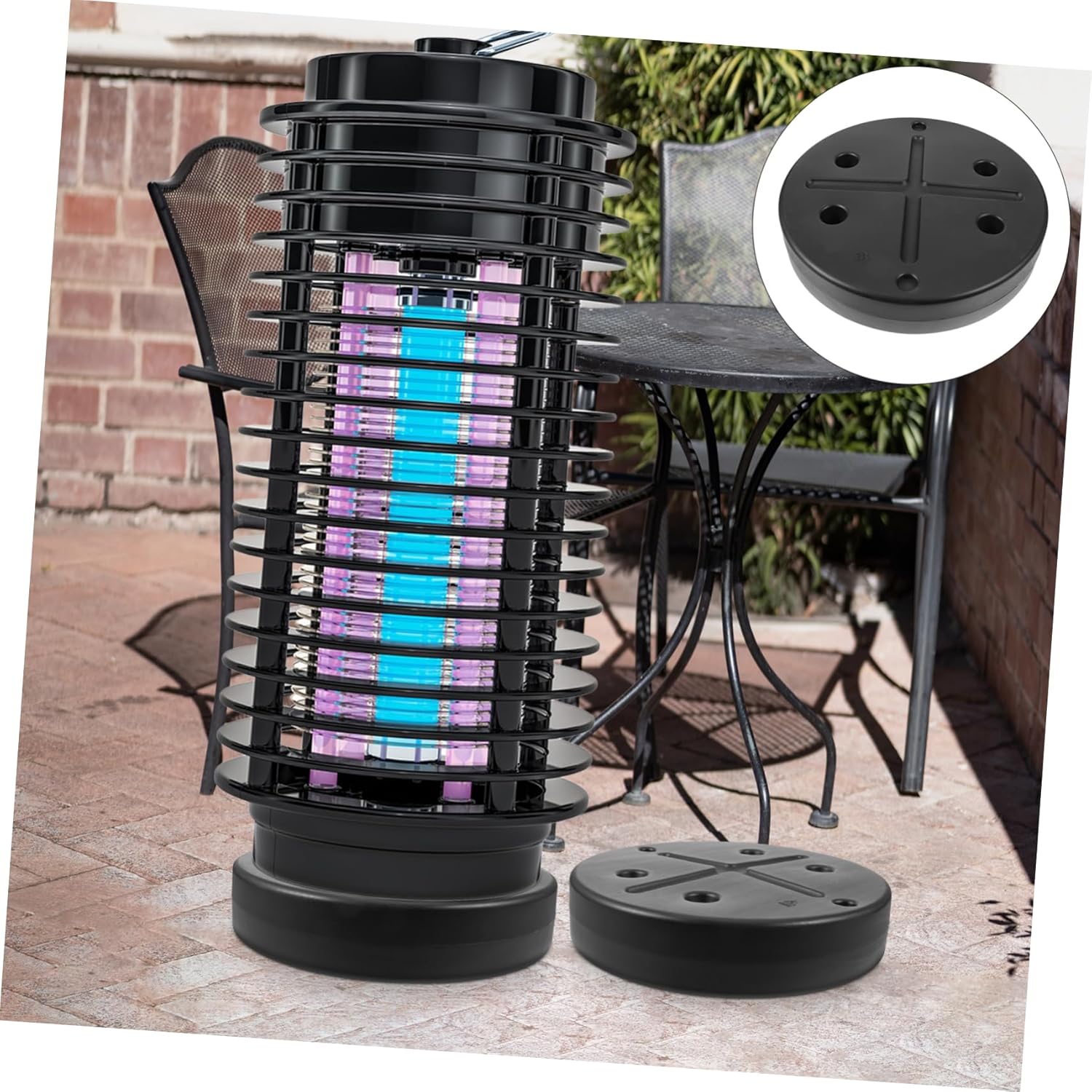 KESYOO 1 Set Outdoor Patio Heater Base Weight Box Movable Accessory for Stability and Support for Outdoor Events and Gatherings Built from Durable Material for Use