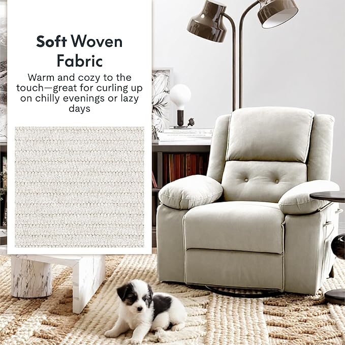 Sillón Reclinable Giratorio con Masaje y Calefacción miniatura 8