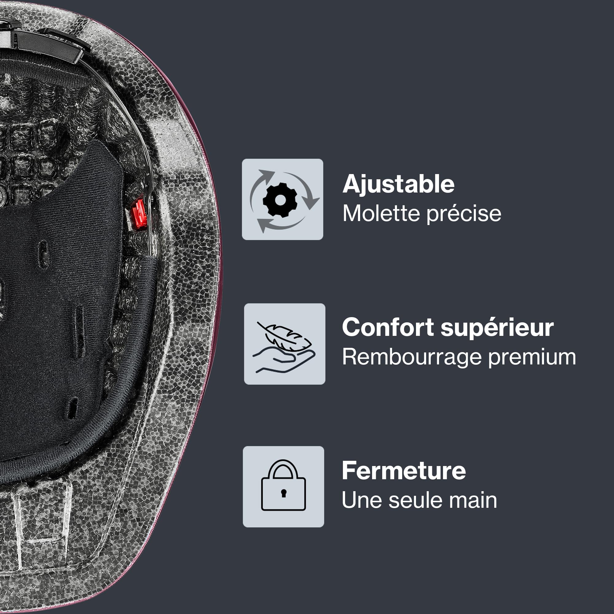 uvex kidoxx – Casque d’équitation Enfant léger et réglable