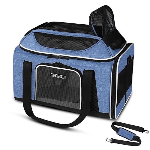 Petskd Top-Expandable Pet Carrier 18x11x11 Inches Delta American United Airline