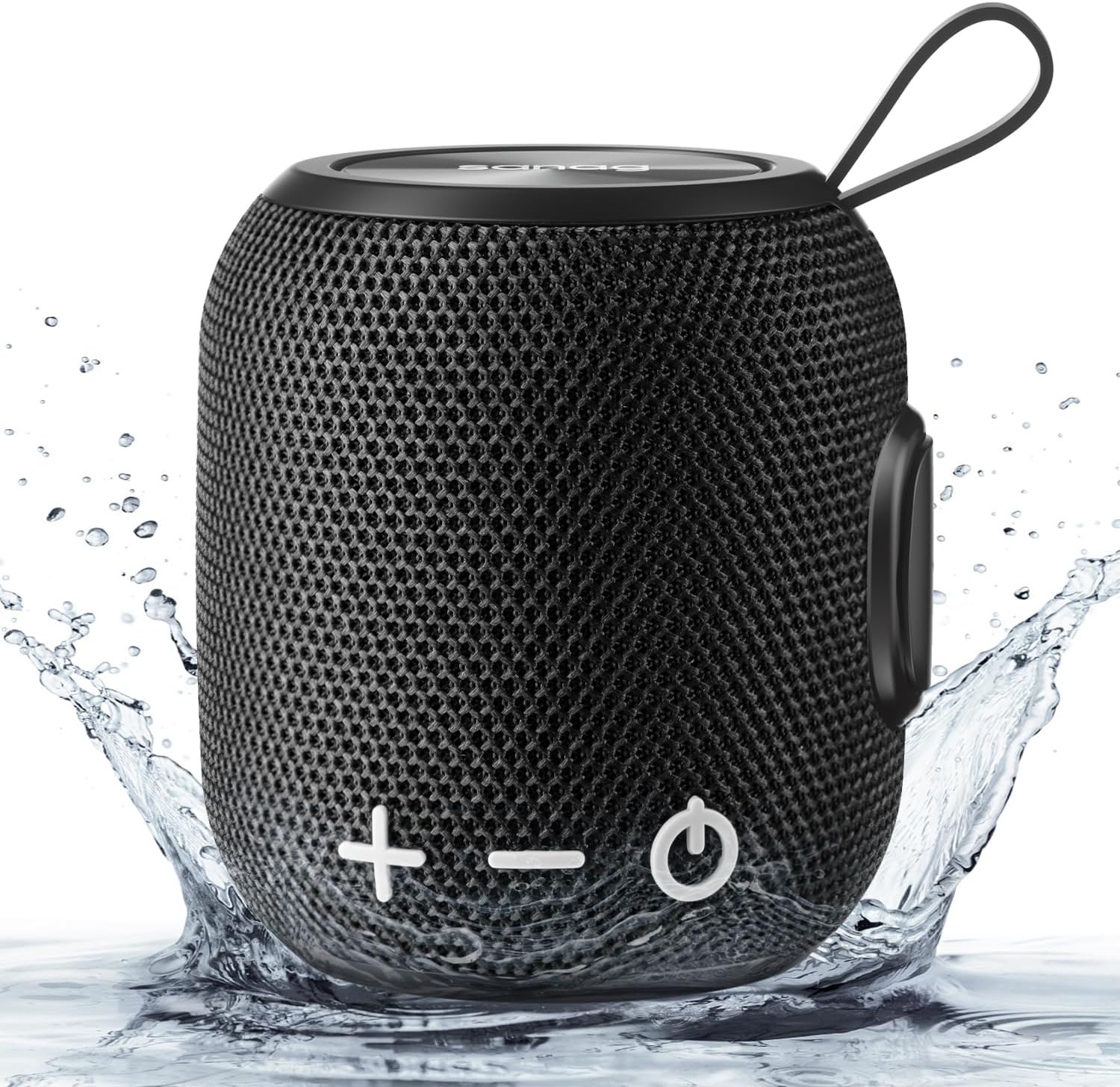sanag Portable Bluetooth Speaker, Bluetooth 5.0 Dual Pairing Loud Wireless Mini Speaker, 360 Surround Sound & Rich Stereo Bass,24H Playtime, IPX67 Waterproof for Travel, Outdoors, Home and Party