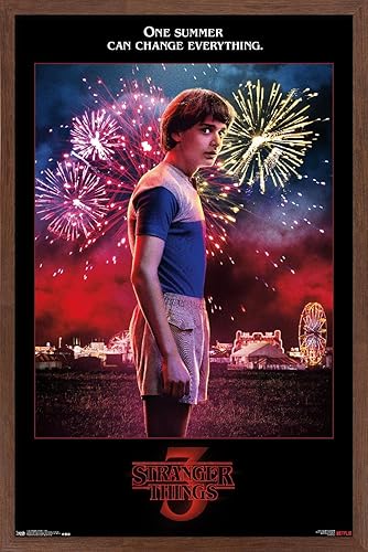 Vista 15 de Trends International Netflix Stranger Things: Season 3 - Póster de pared de Will Wall, 22.375 x 34 pulgadas, versión premium sin marco