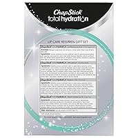Vista 11 de ChapStick Total Hydration Lip Kit Gift Set, Lip Moisturizer, Lip Scrub and Lip Balm Set - 4 Count