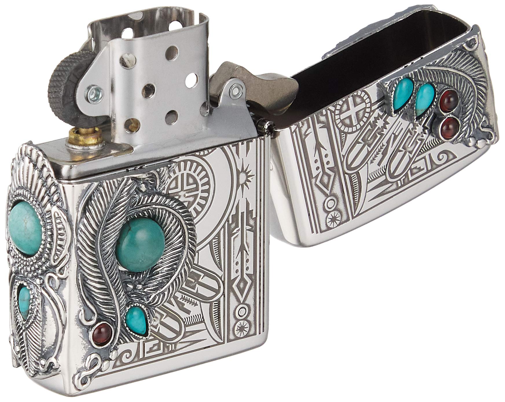 Amazon.co.jp: ZIPPO(ジッポー) ライター シルバー インディアン 