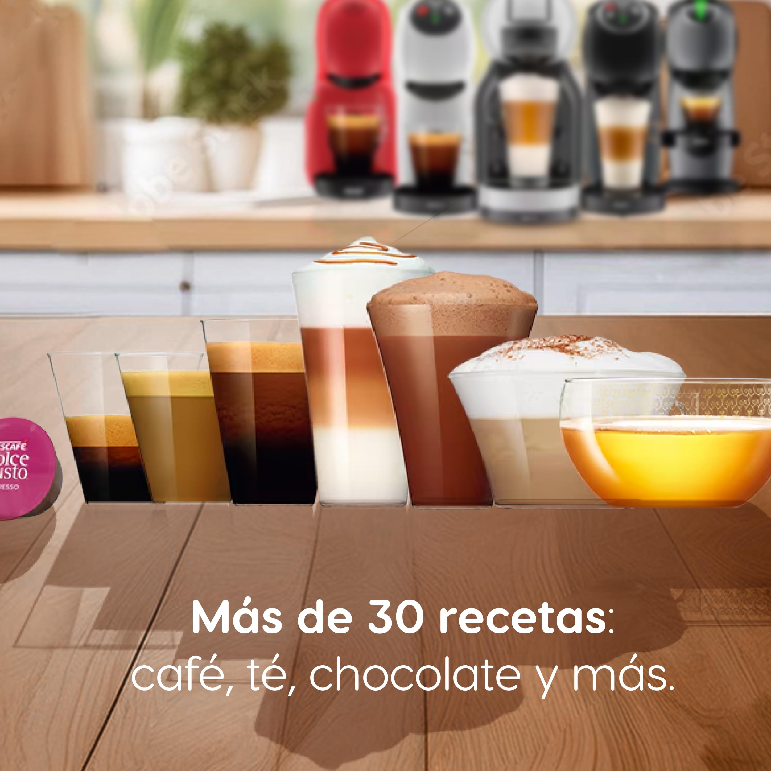 NESCAFÉ Dolce Gusto Cortado - Cápsulas de Café, 90 Cápsulas (3 x 30) - Notas a almendra tostada - Originales para cafeteras Dolce Gusto — view 7