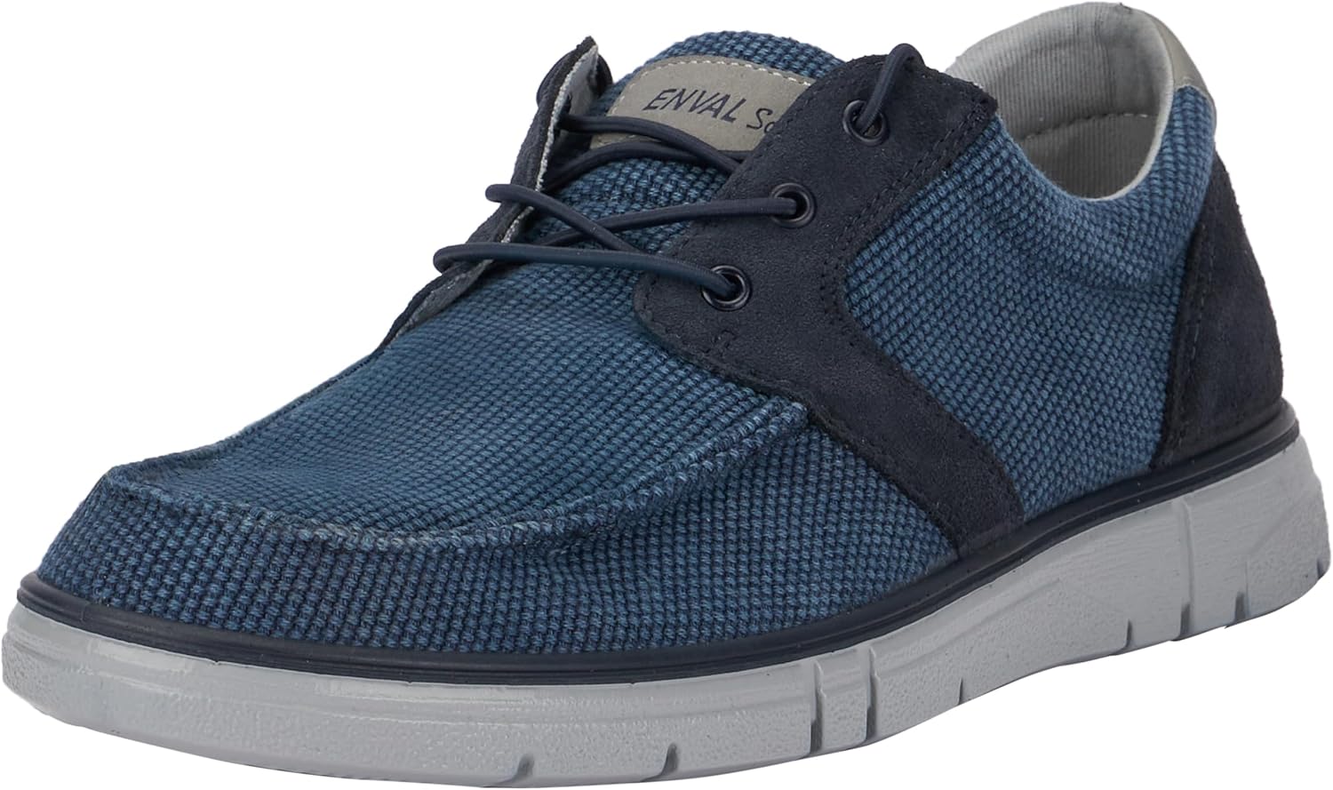 Enval Soft Scarpa Uomo Mocassino Con Morsetto Slip-on 5712166 Marrone Vera Pelle