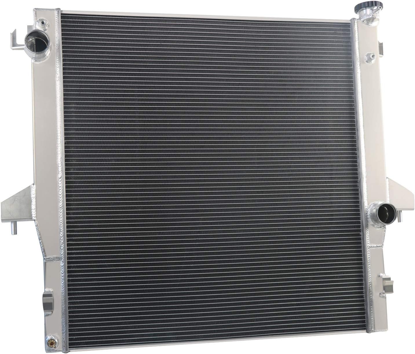 ECMRAD Aluminum Radiator Compatible with 2003-2009 Dodge Ram 2500 3500 5.9L/6.7L Diesel Cummins 2004 2005 2006 2007 2008