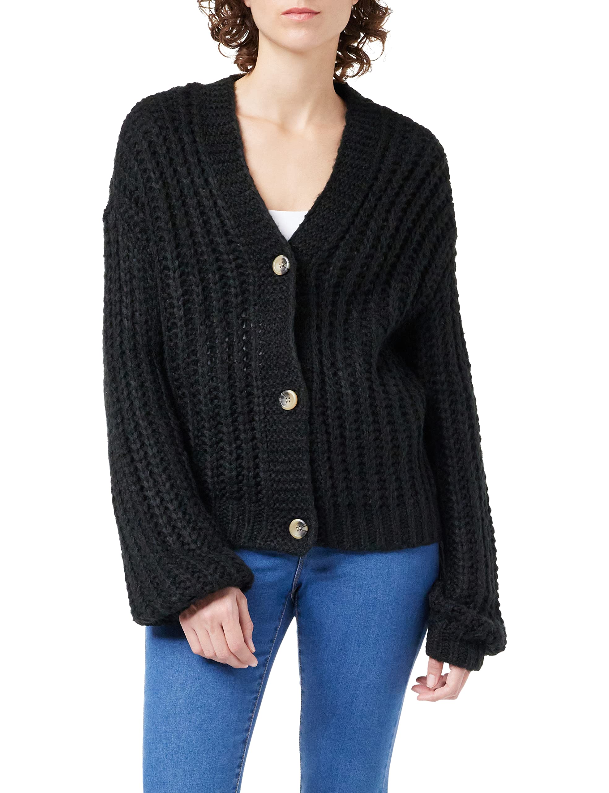 Nuevo Chaqueta De Punto Negra | Compra Online a Precios Super Baratos