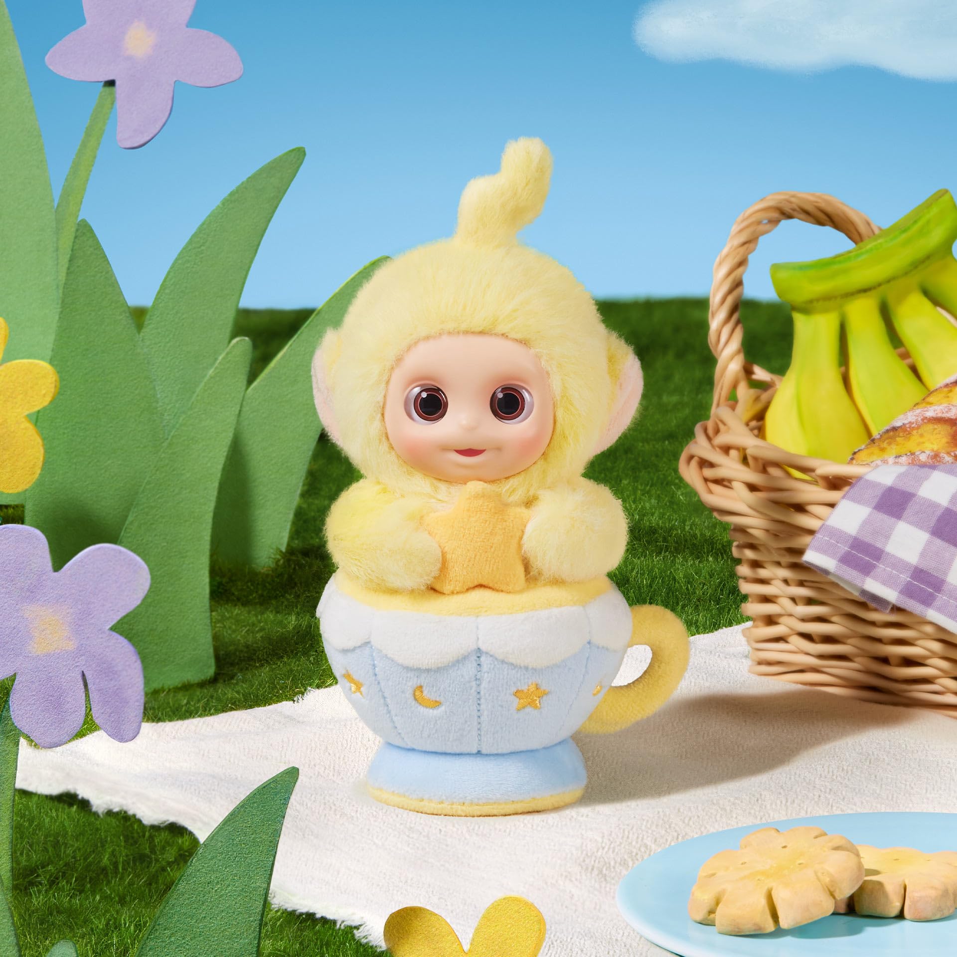 POP MART Teletubbies Afternoon Tea Diary Series Vinyl Plush, Single Box