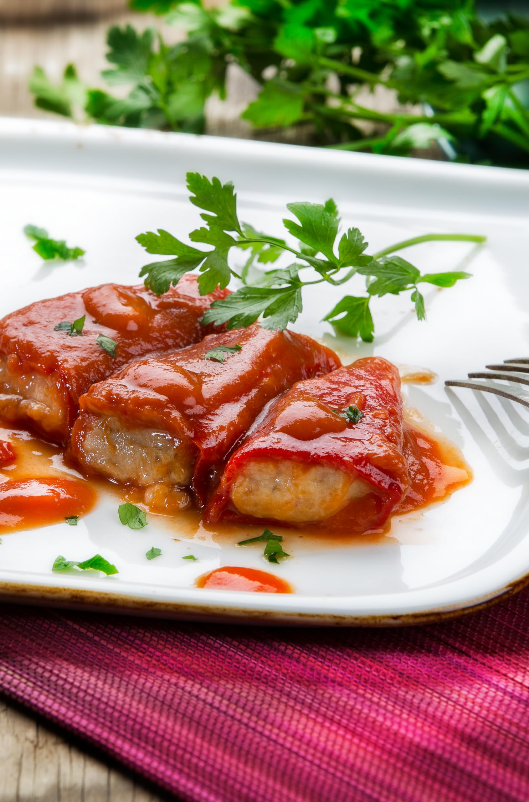 Polgri Pimientos del Piquillo Rellenos de Merluza y Gamba, 3 x 220 grs, Lata