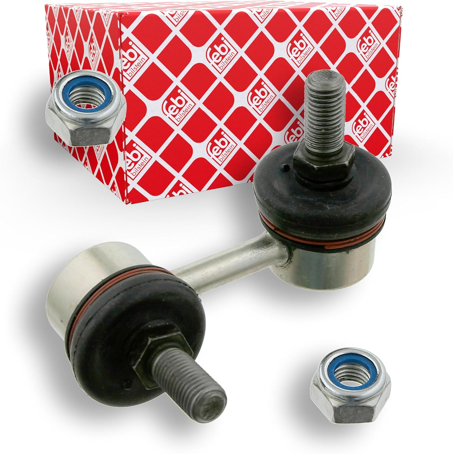 febi bilstein 24924 Stabiliser Link with lock nuts, pack of one