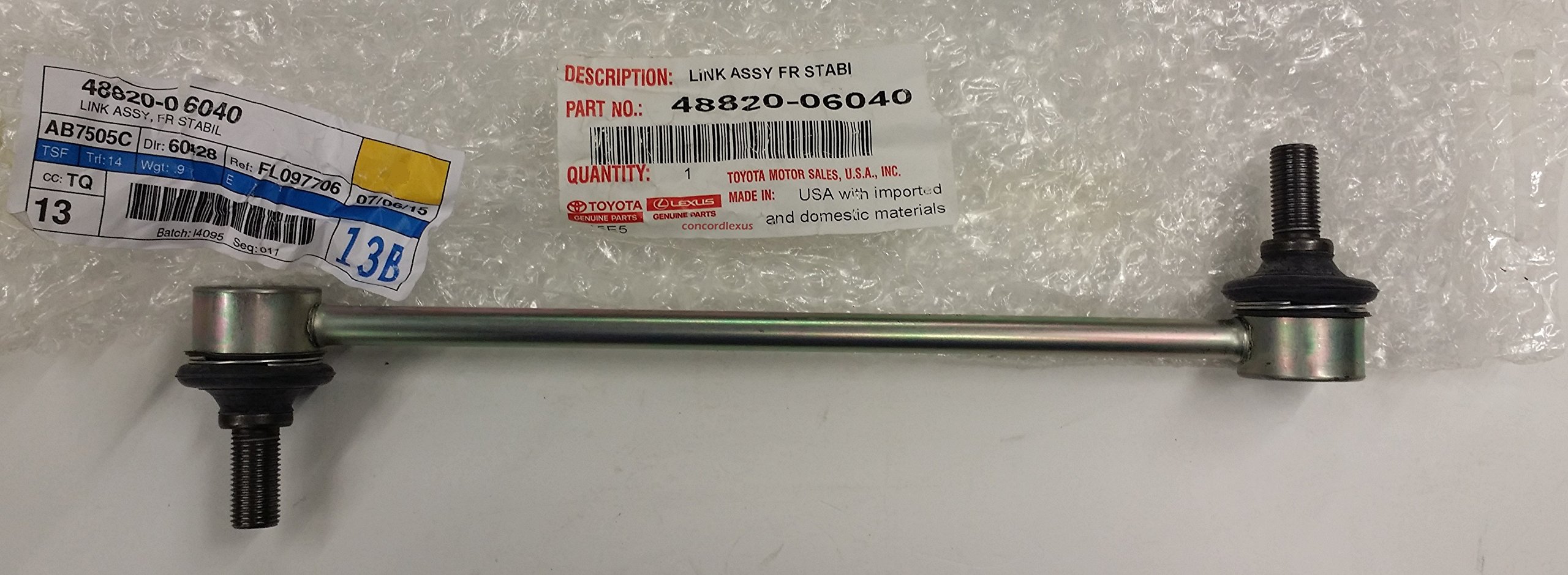Amazon.com: Lexus 48820-06040, Suspension Stabilizer Bar Link Kit