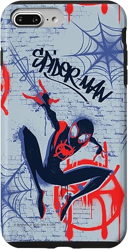 Vista 12 de Funda con estampado de graffiti para iPhone 12/12 Pro Marvel Spider-Man Into the Spider-Verse