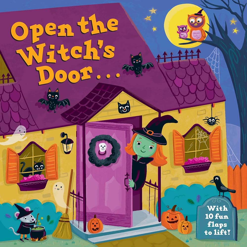 Amazon | Open the Witch's Door: A Halloween Lift-the-Flap Book