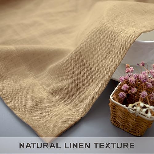 Miniatura 7 de 2 paneles de cortinas, 72 pulg L, bolsillo para cortineropestañas traseras, phabit. niñossala estarcomedorcuarto bebésala juegos, dec. cálidaotoñal