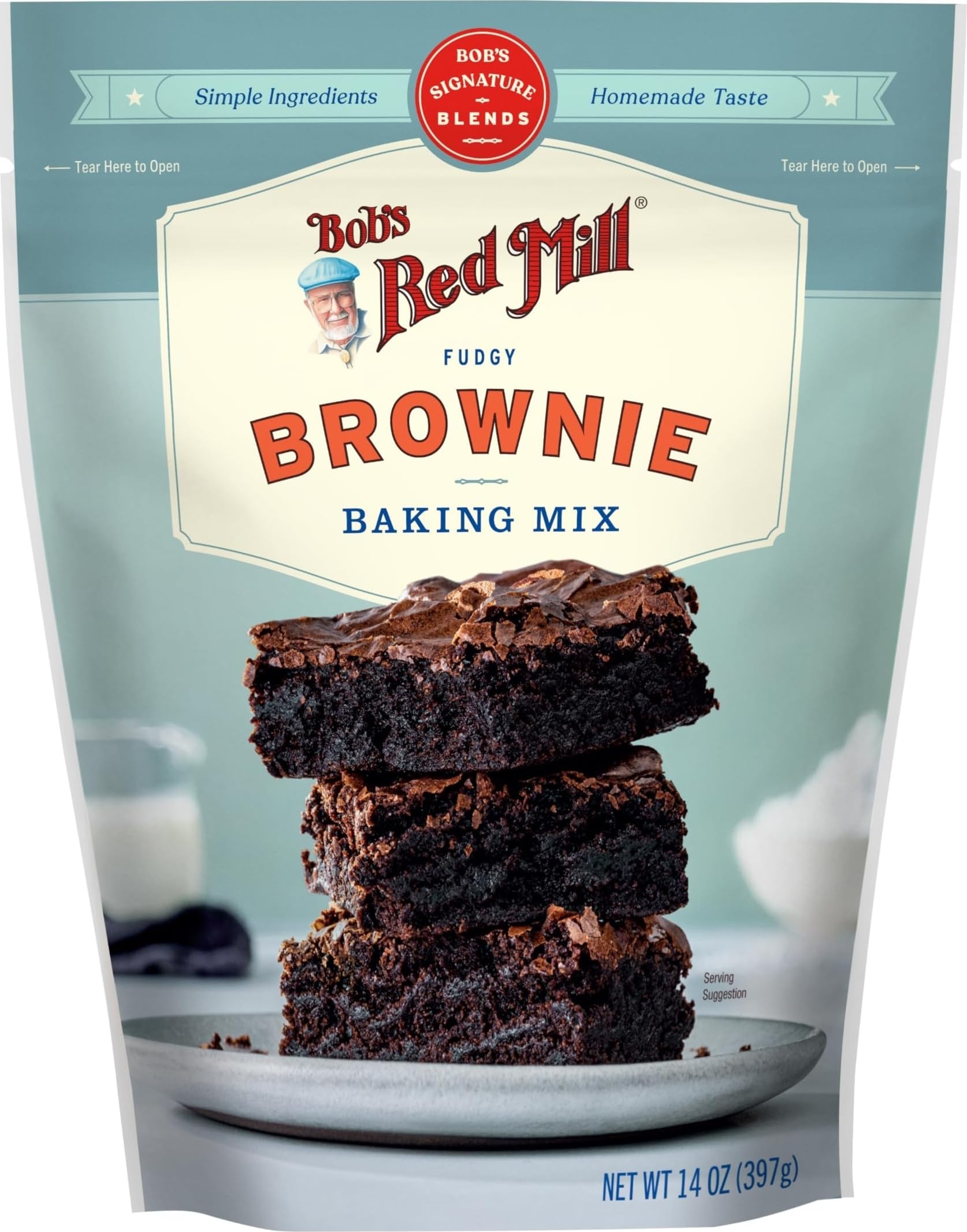 Bob's Red Mill Brownie / 14 Ounce (Pack of 1) / No Color Brownies