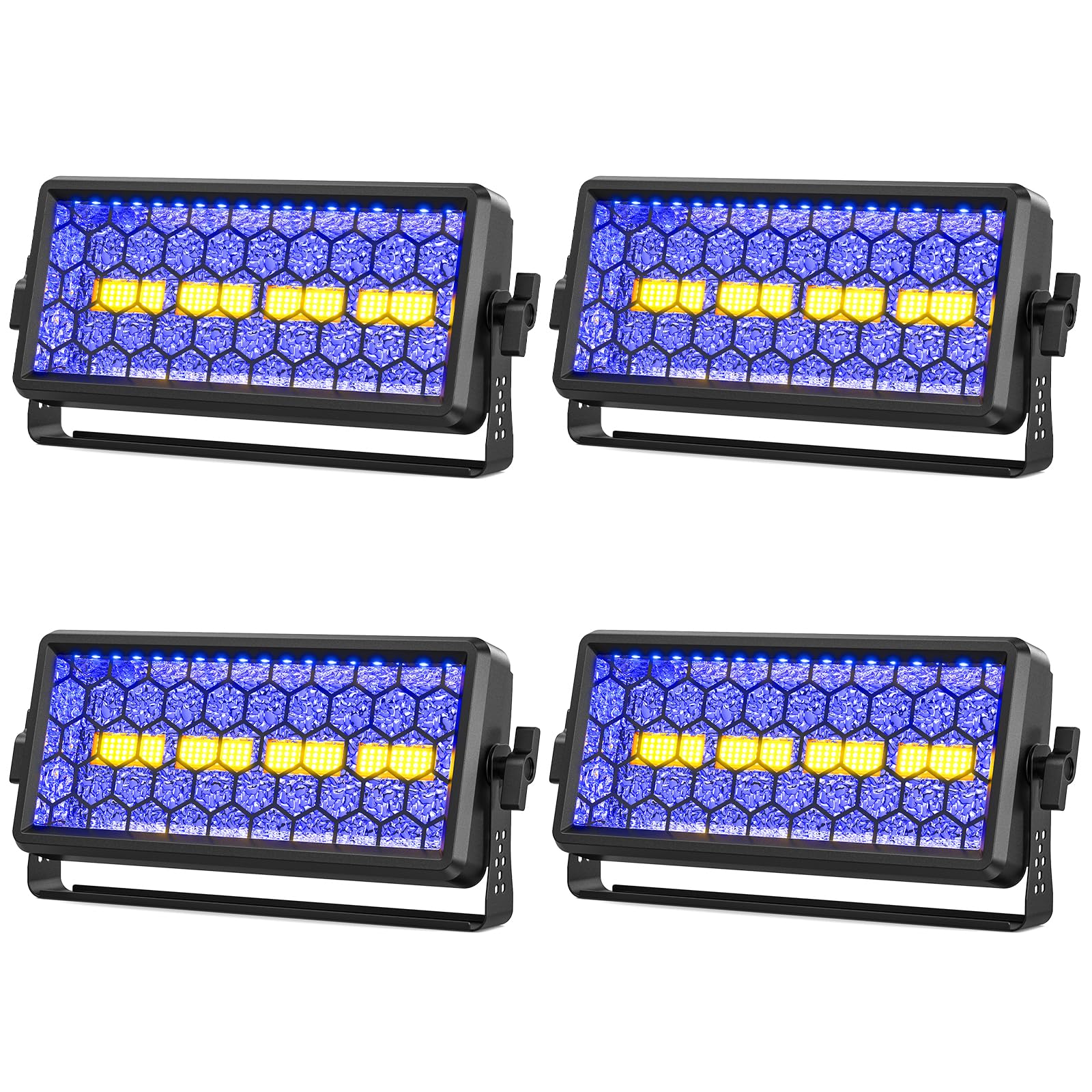 Amazon.com: ZEMOJ 150W Retro Stage Lights 4PCS COB 36 RGB LED