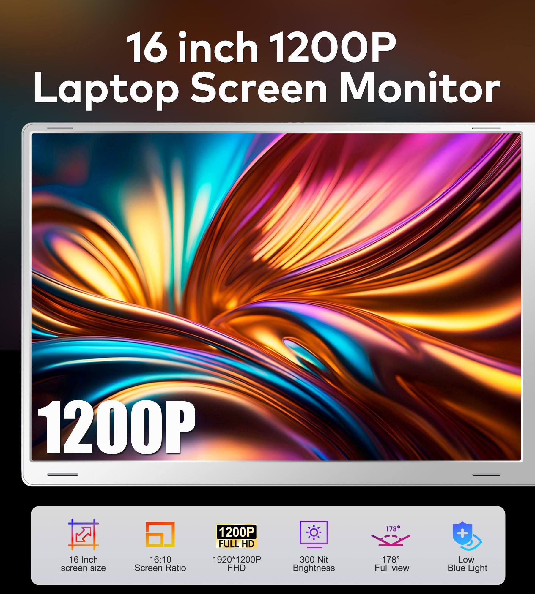 Amazon.co.jp: 16インチ トリプルノートパソコン画面エクステンダー