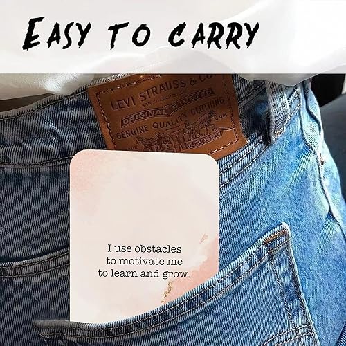 Miniatura 6 de Tarjetas de afirmación Badass - Tarjetas motivacionales e inspiradoras diarias para mujeres