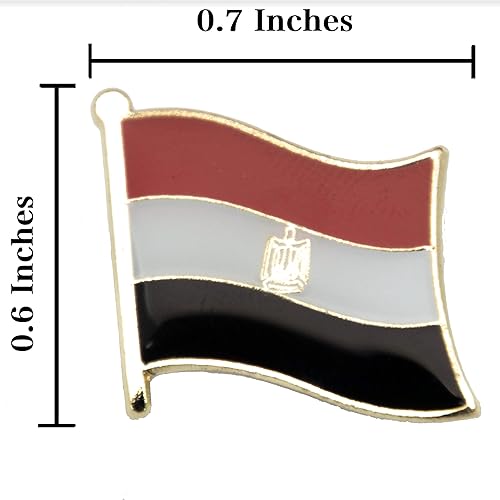 Miniatura 3 de Parche para coser con bandera de Egipto y banderas de países árabes africanos, 2 unidades