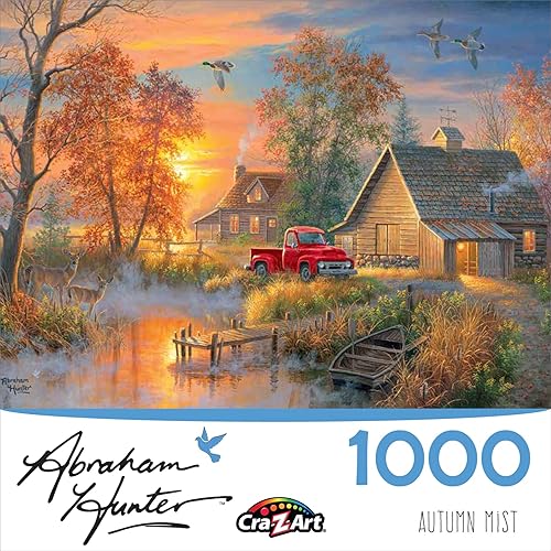 Miniatura 4 de Cra-Z-Art - RoseArt- Abraham Hunter - Autumn Mist - Rompecabezas de 1000 piezas