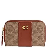 Small Zip Around Card CASE, B4/Tan Caramel