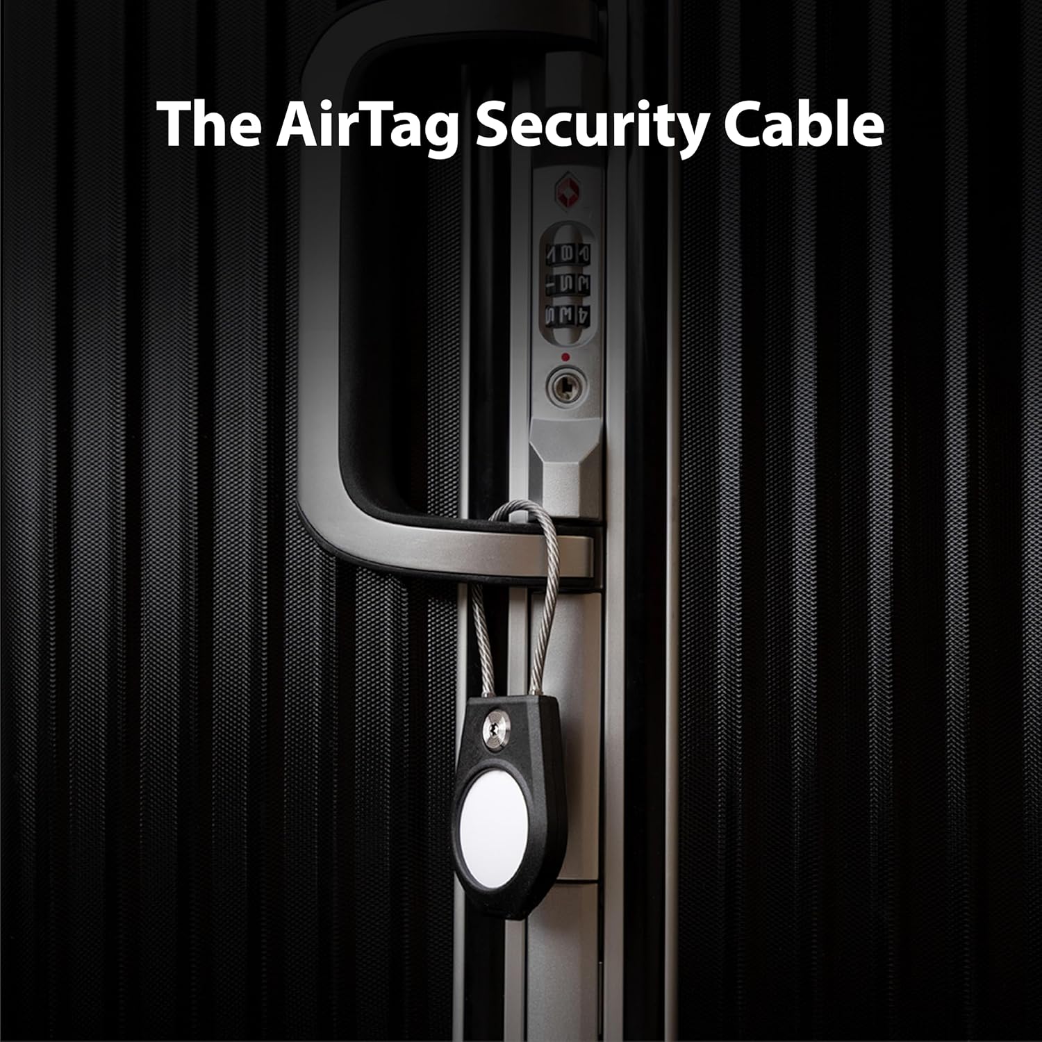 AirTag Security Cable Case - Elevation Lab | Secure, waterproof, compact, great for keychains, backpacks & purses