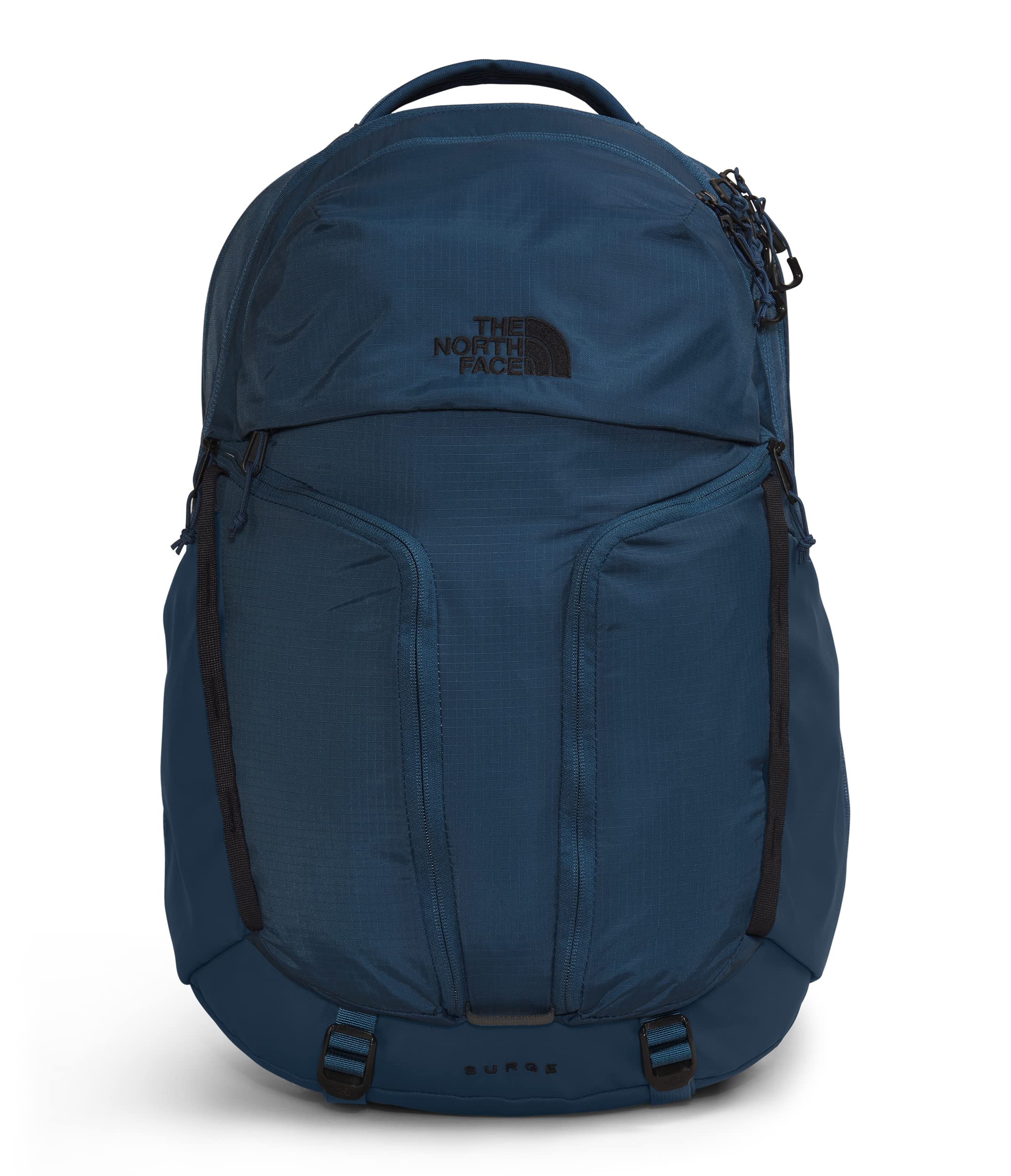 THE NORTH FACE Women's Surge Commuter Laptop Backpack, Shady Blue/TNF Black, One Size
