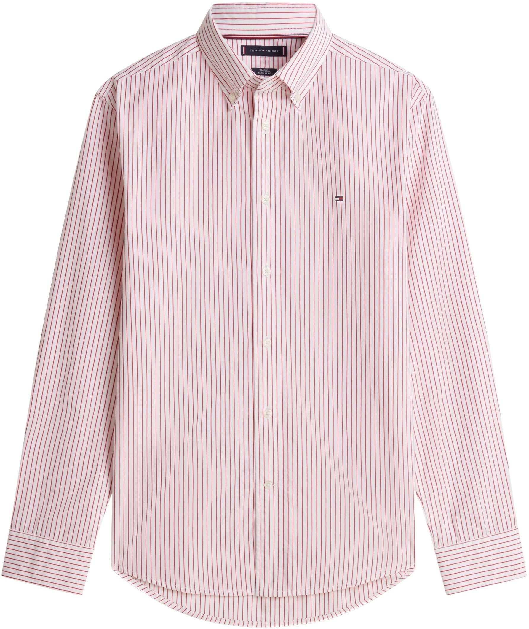 Tommy Hilfiger Camicia L/S Unisex-Adulto