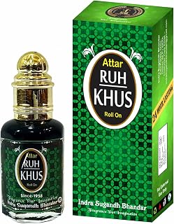 INDRA SUGANDH BHANDAR Attar For Men|Women Ruh Khus|Vetiver Original Bapka Processsed Long Lasting Fragrance 12ml Rollon Pack Price In India